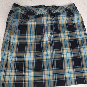 Plaid Mini Skirt Size 16